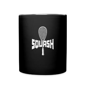 Squash - Full Colour Mug - black - Front