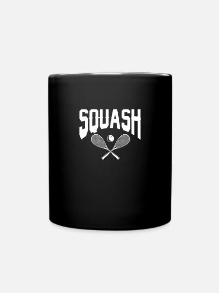 Squash - Tasse einfarbig - Schwarz