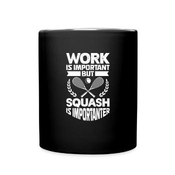 Squash - Full Colour Mug - black - Front