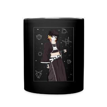 Angura Kei Sombre Japonais Esthétique Gothique - Mug uni - noir - Devant