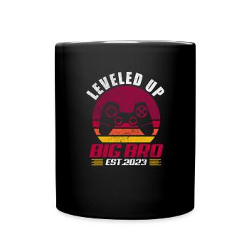 Grossesse Big Brother - Mug uni - noir - Devant
