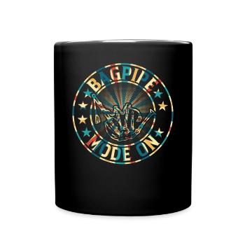Bagpipe Mode On Bagpiper - Bagpipe Player - Tasse einfarbig - Schwarz - Vorne