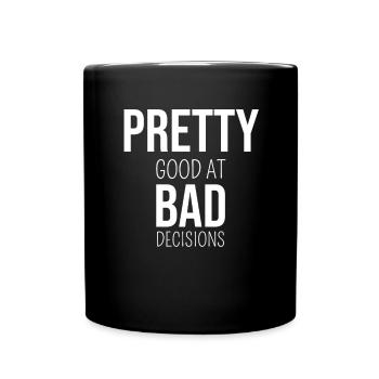 Drôle, plutôt bon au mauvais - Mug uni - noir - Devant