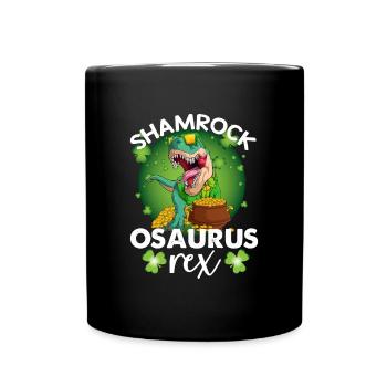 St Paddy's St Patricksday St Patrick Day - Full Colour Mug - black - Front