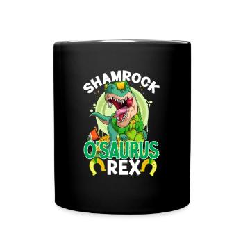 St Paddy's St Patricksday St Patrick Day - Full Colour Mug - black - Front