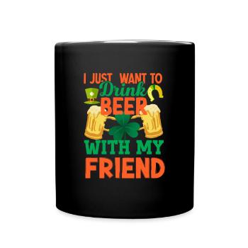 St Paddy’s St Patricksday St Patrick Day - Mug uni - noir - Devant