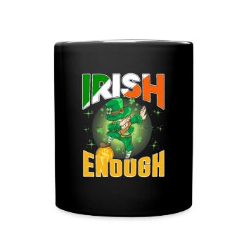 St Paddy's St Patricksday St Patrick Day - Full Colour Mug - black - Front