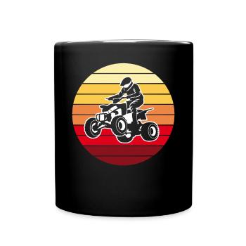 Quad Driver Off-road Off-road Vehicle Gift - Full Colour Mug - black - Front