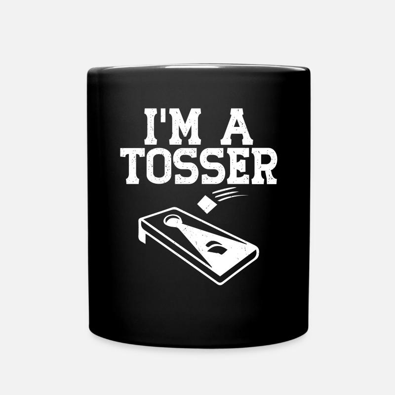 Cornhole - Full Colour Mug - black