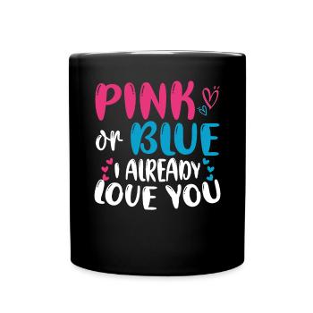 Je t’aime déjà Naissance Grossesse - Mug uni - noir - Devant