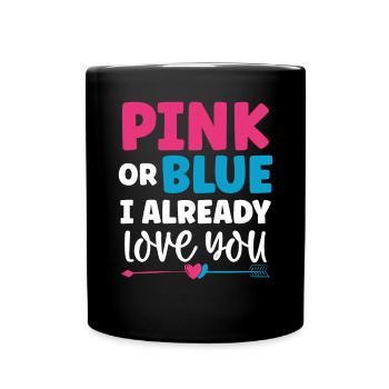 Je t’aime déjà Naissance Grossesse - Mug uni - noir - Devant