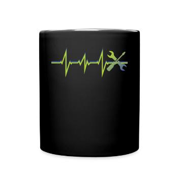 Artisans d’idées cadeaux DIY - Mug uni - noir - Devant