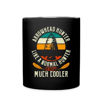 Arrowhead Hunter - Tasse einfarbig - Schwarz - Vorne