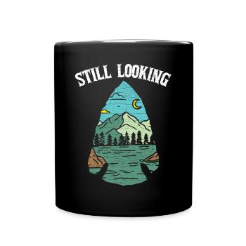 Arrowhead Hunter Geschenk - Tasse einfarbig - Schwarz - Vorne