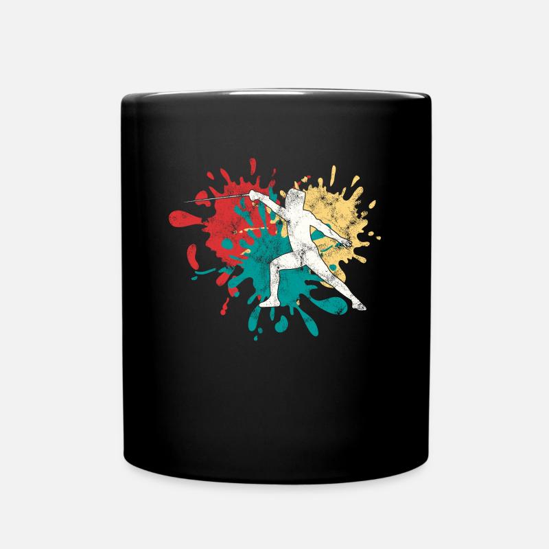 Escrime - Mug uni - noir