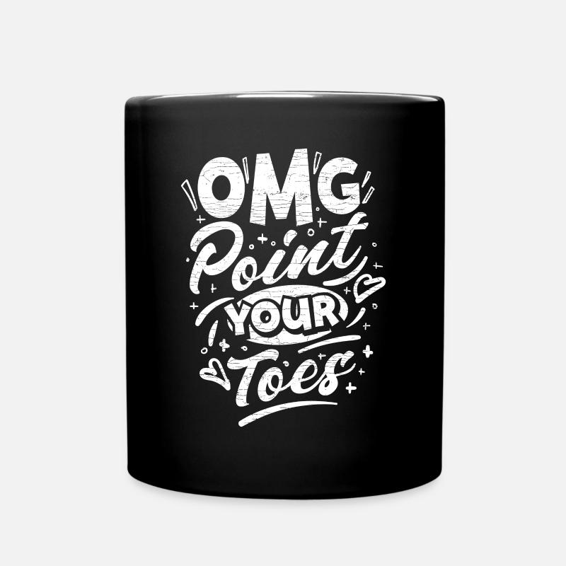 Tanzen Tänzer - Tasse einfarbig - Schwarz