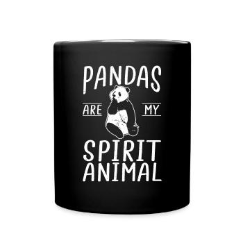 Panda Cadeaux Panda Lover - Mug uni - noir - Devant