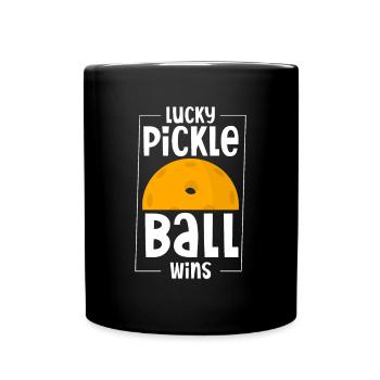 Joueur de pickleball Cadeau de chandail de la Saint-Patrick - Mug uni - noir - Devant