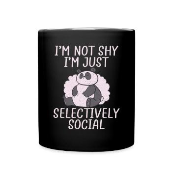 Panda Cadeaux Panda Lover - Mug uni - noir - Devant