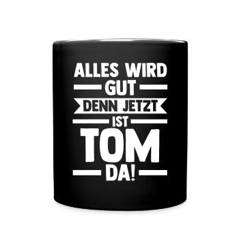 Tom - Tasse einfarbig - Schwarz - Vorne