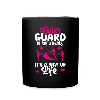 Color protection - Full Colour Mug - black - Front