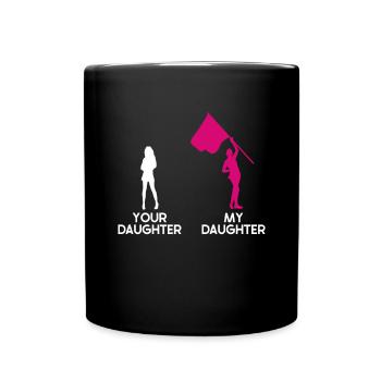 Color protection - Full Colour Mug - black - Front