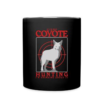 Hunter Hunting Hunting License Hunting Huntress Gift - Full Colour Mug - black - Front