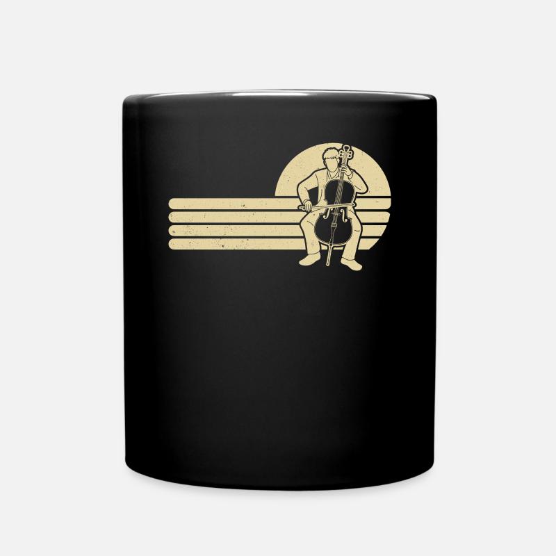 Violoncelliste violoncelliste - Mug uni - noir