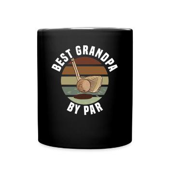 Golf Cart Balls Sport - Full Colour Mug - black - Front