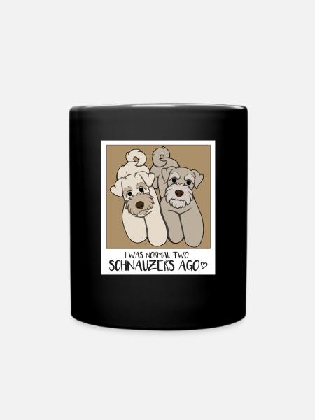 Miniature Schnauzer - Full Colour Mug - black