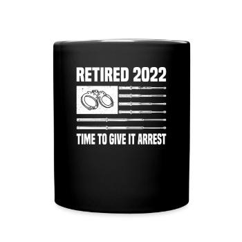 Shérif adjoint Police Law Officer Guard - Mug uni - noir - Devant