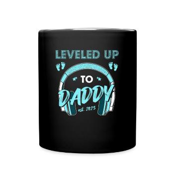 Nivelé jusqu’à papa est. 2023 - Mug uni - noir - Devant