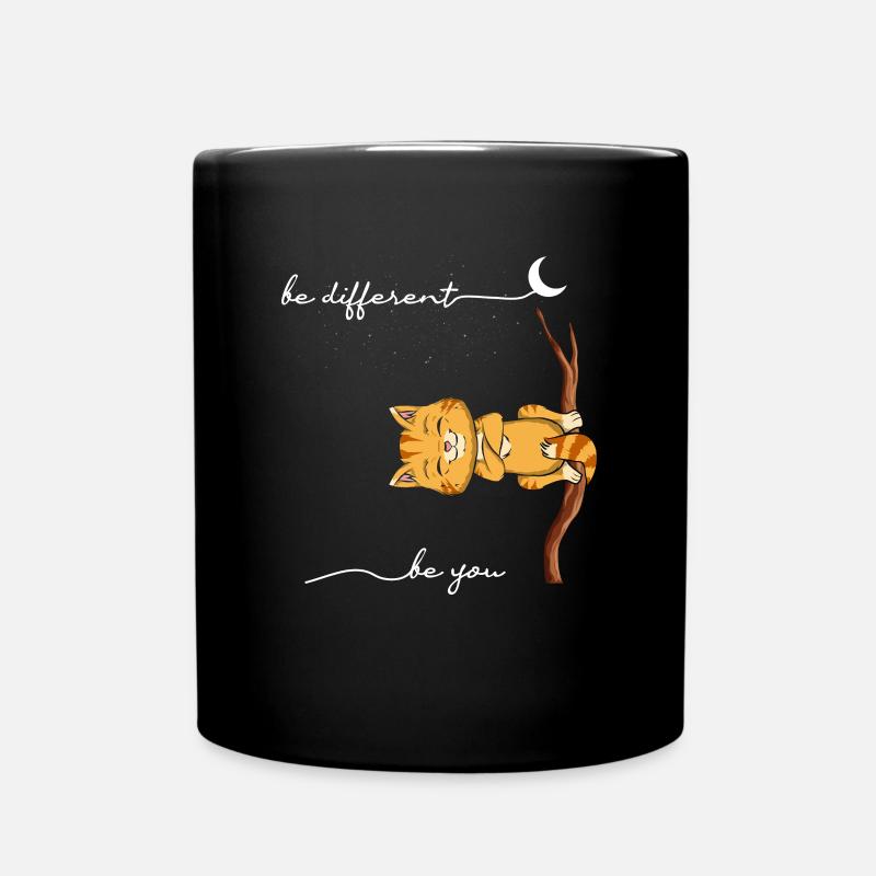 Être un chat différent - Mug uni - noir
