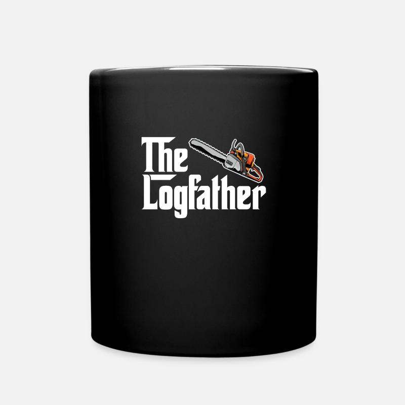 Baumpfleger - Tasse einfarbig - Schwarz