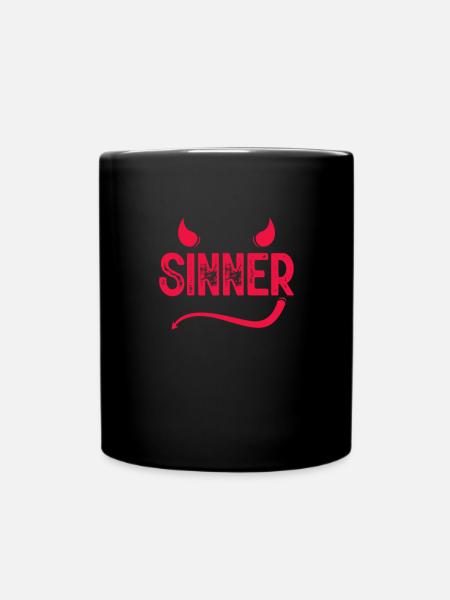 Atheist - Full Colour Mug - black