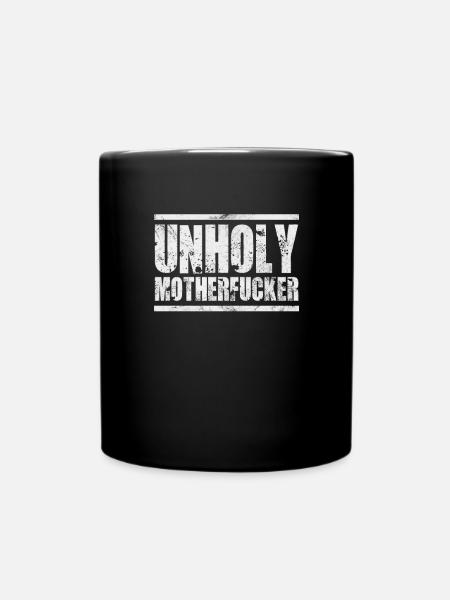 Atheist Atheismus Anti Religion Gott Geschenk - Tasse einfarbig - Schwarz