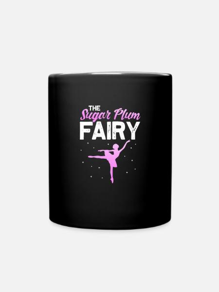 Ballett Ballerina Ballet-Tänzerin Tanzen Geschenk - Tasse einfarbig - Schwarz