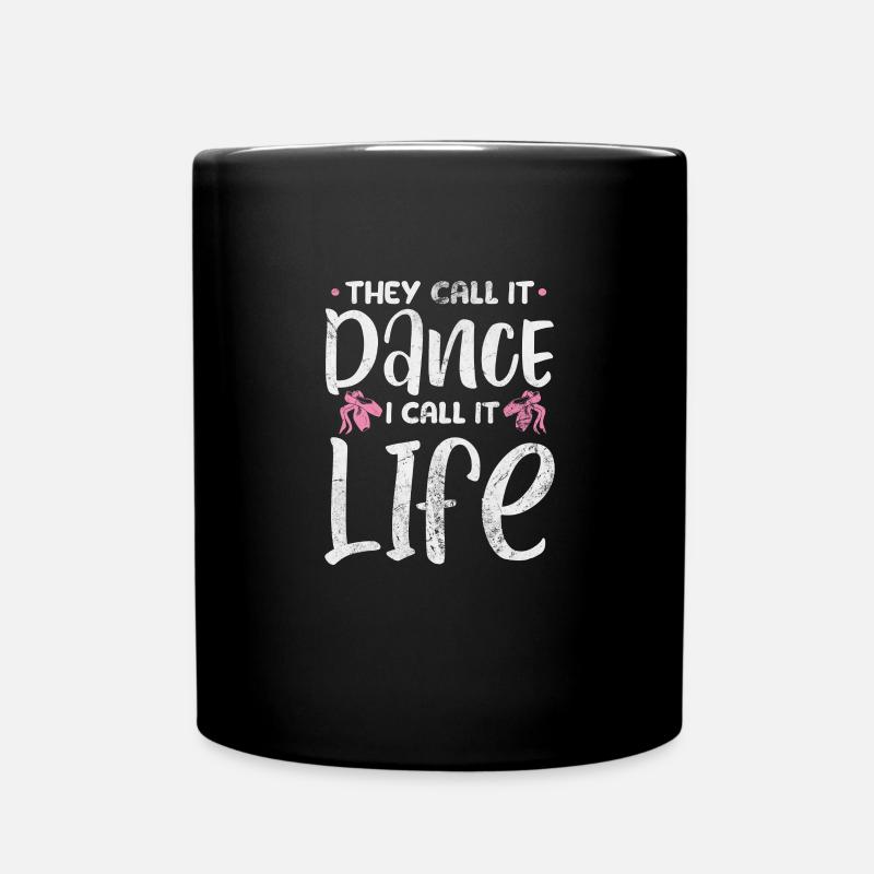 Ballett - Tasse einfarbig - Schwarz