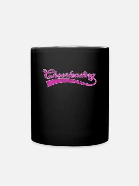 Lettrage de cheerleading - Mug uni - noir