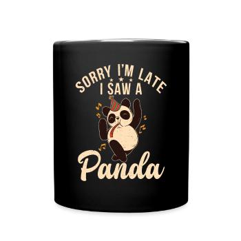 Panda Cadeaux Panda Lover - Mug uni - noir - Devant