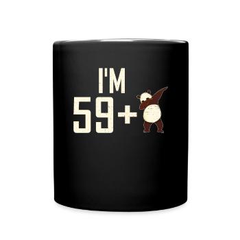 Panda Geschenke Panda Liebhaber - Tasse einfarbig - Schwarz - Vorne