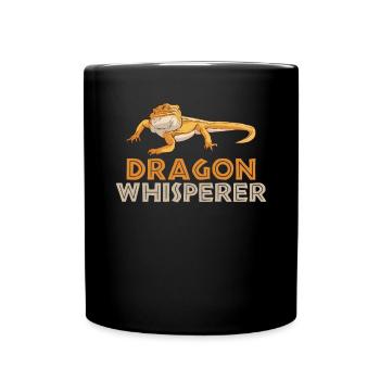 Eidechsenliebhaber Eidechse Geschenk Eidechse Besitzer - Tasse einfarbig - Schwarz - Vorne