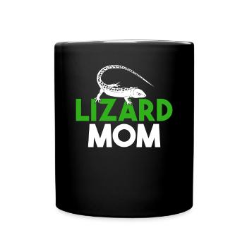 Eidechsenliebhaber Eidechse Geschenk Eidechse Besitzer - Tasse einfarbig - Schwarz - Vorne