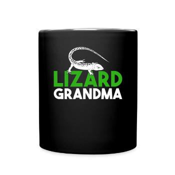 Eidechsenliebhaber Eidechse Geschenk Eidechse Besitzer - Tasse einfarbig - Schwarz - Vorne