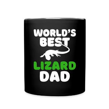 Eidechsenliebhaber Eidechse Geschenk Eidechse Besitzer - Tasse einfarbig - Schwarz - Vorne