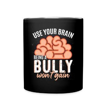 Anti Bullying Bully Awareness Unity Day - Full Colour Mug - black - Front