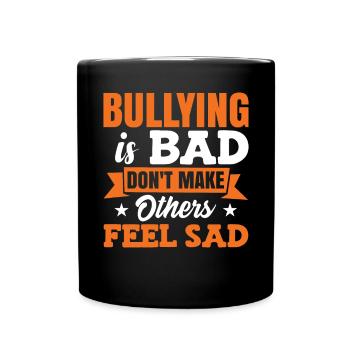 Anti-Bullying Unity Day Bully Awareness - Full Colour Mug - black - Front