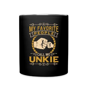 Gentlemen and Unkie - Full Colour Mug - black - Front