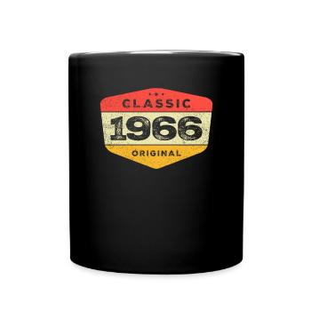 Classic 1966 57 Birthday Vintage - Full Colour Mug - black - Front