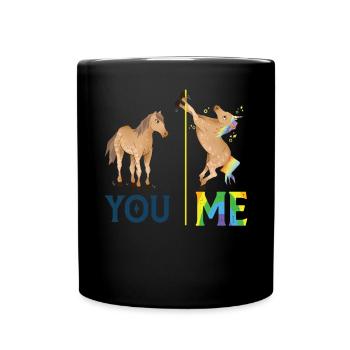 Drôle de mois de la fierté gay LGBT - Mug uni - noir - Devant